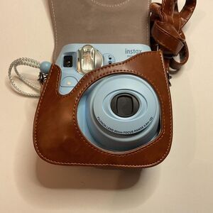 Instax Brown and Blue Cameras-and-accessories